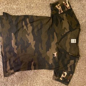 Camo PINK by Victoria Secret t-shirt